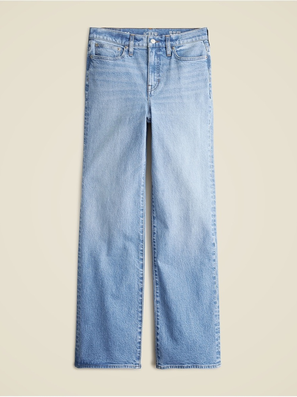 J. Crew Light Blue Wide-Leg Jeans